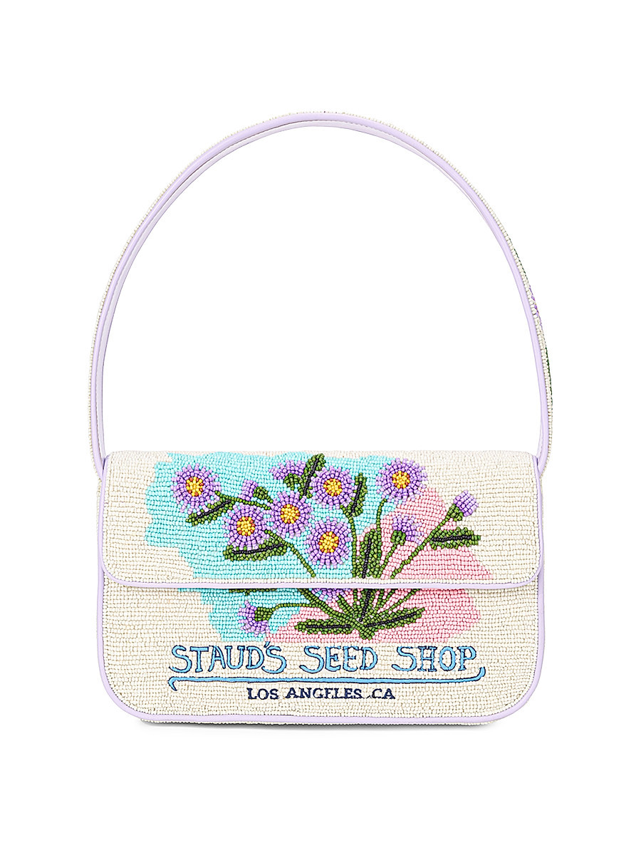 Women's Tommy Beaded Shoulder Bag - California Aster | Saks Fifth Avenue