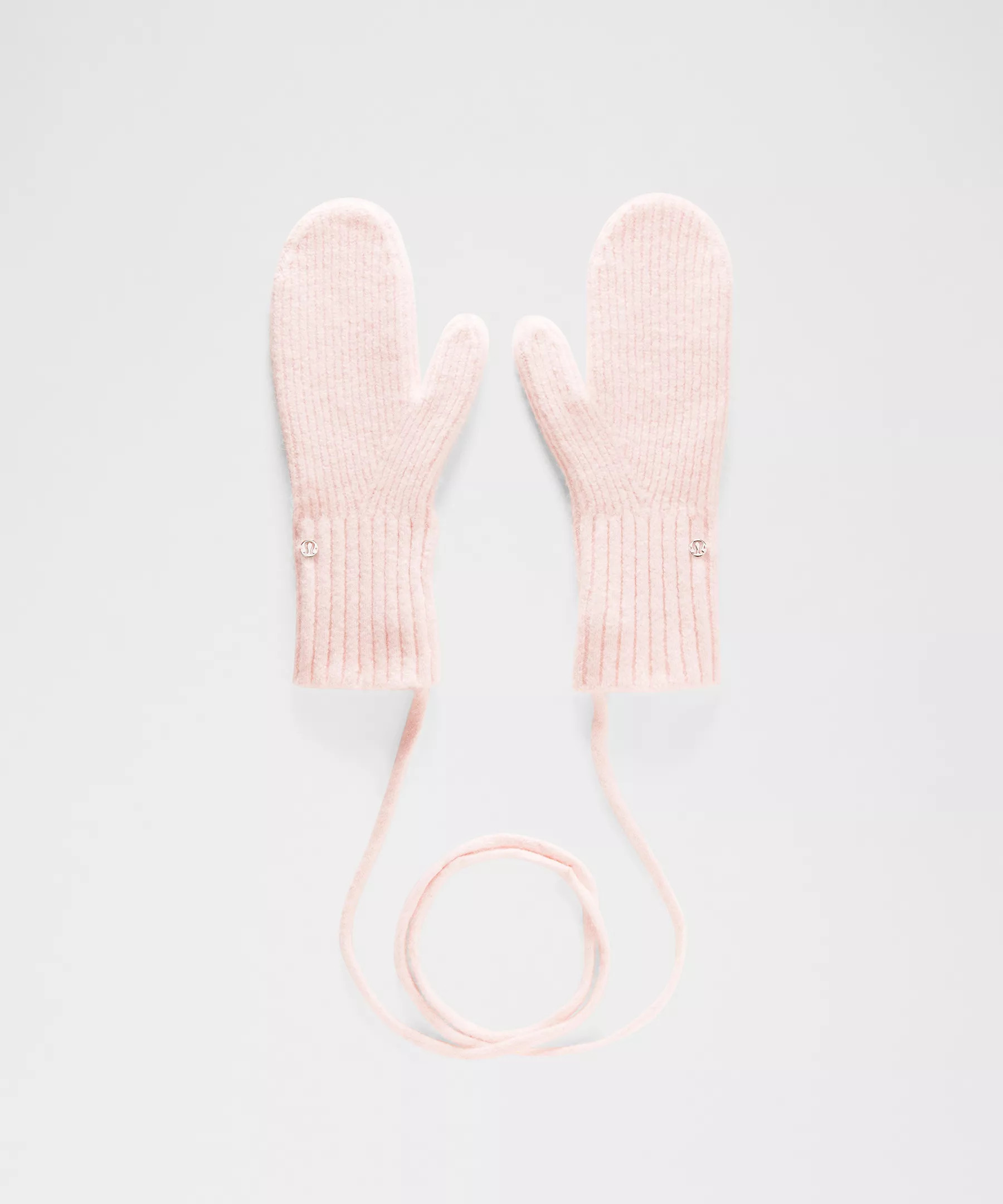 Alpaca Wool-Blend Mittens with String | Lululemon (US)