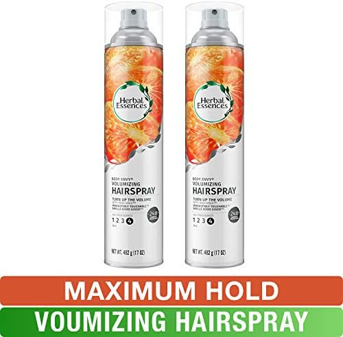 Herbal Essences, Hairspray, Body Envy Volumizing, 17 Oz, Twin Pack | Amazon (US)