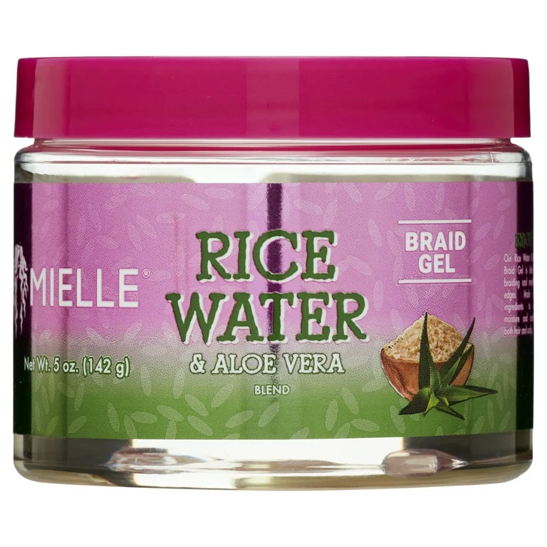 Mielle Rice Water & Aloe Vera Braid Gel, 5 oz | Walmart (US)