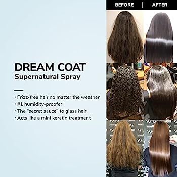 Color Wow Dream Coat Supernatural Spray – Multi-award-winning anti-frizz spray keeps hair frizz... | Amazon (US)