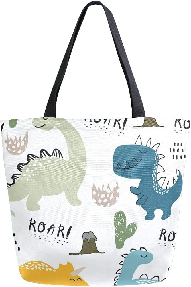 SUABO Tote Bag Kitchen Reusable Grocery Bags Canvas Shopping Bag for Outdoor | Amazon (US)