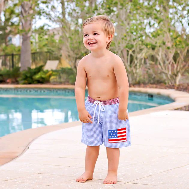 Americana Swim Trunks | Classic Whimsy