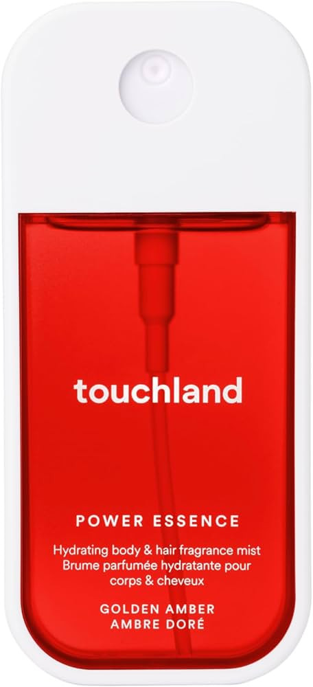 Touchland Hydrating Body & Hair Fragrance Mist, Golden Amber, 2 FL. OZ. Travel Size Body Spray | Amazon (US)