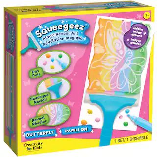 Creativity for Kids® Squeegeez™ Butterfly Magic Reveal Art Set | Michaels | Michaels Stores