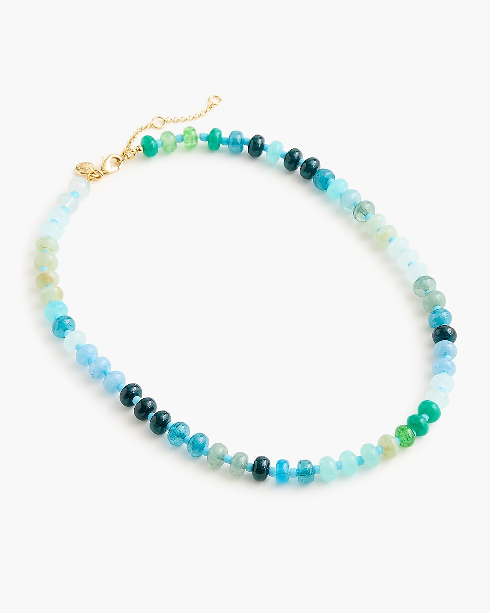 Oval beaded necklace | J.Crew Factory