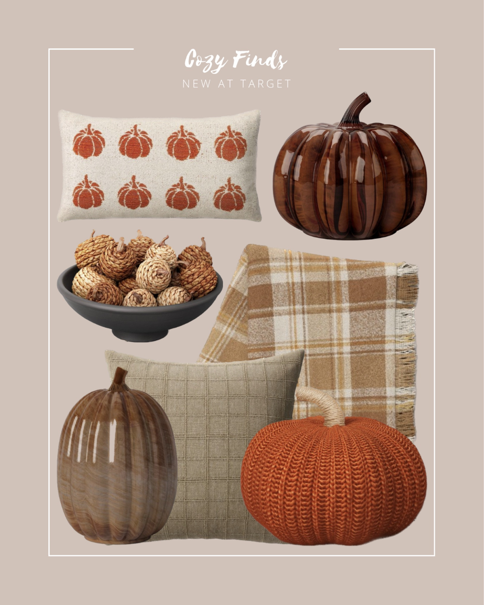 Comfy cozy target finds for fall home decor! 

#LTKSeasonal #LTKhome #LTKFind