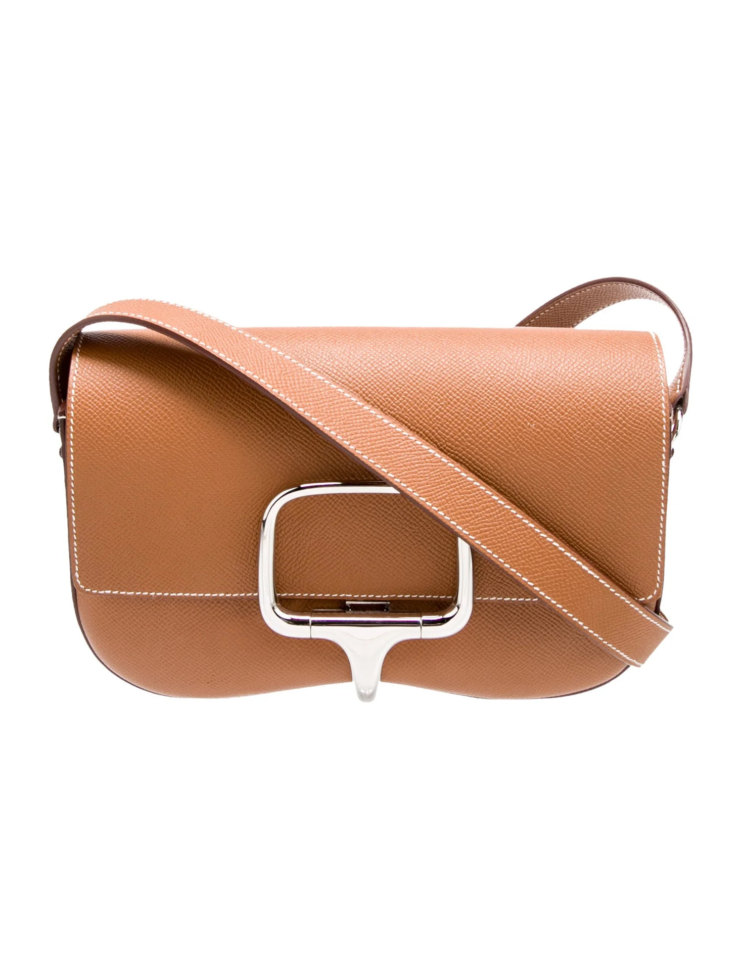 Herm\u00e8s 2024 Epsom Della Cavalleria Elan - Brown Crossbody Bags, Handbags - HER808539 | The R... | The RealReal