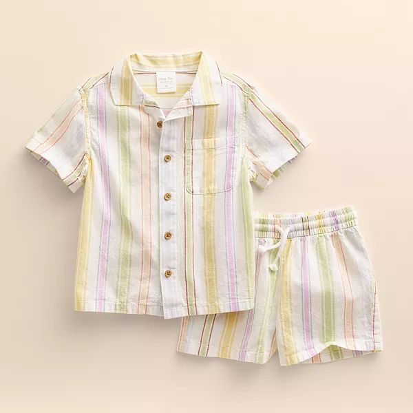 Baby & Toddler Little Co. by Lauren Conrad Button Front Top & Shorts | Kohl's