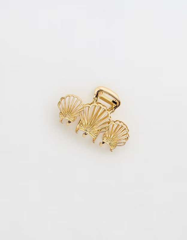 Aerie Metal Shell Claw Clip | Aerie