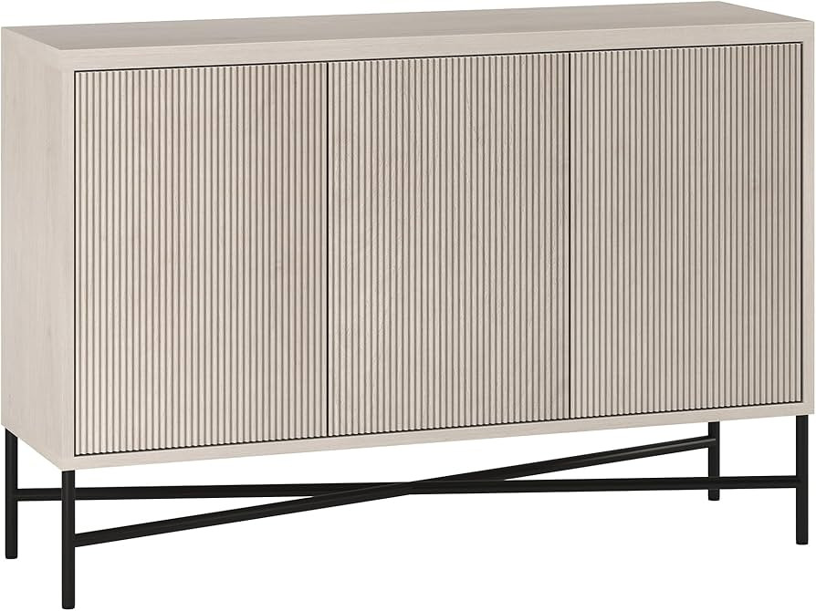 Henn&Hart Brighton Buffet Table, 48" Wide, White | Amazon (US)