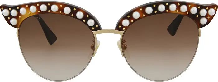 Gucci 53mm Cat Eye Sunglasses | Nordstromrack | Nordstrom Rack