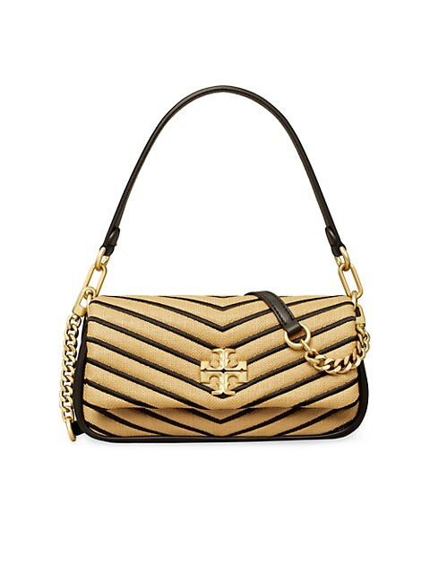 Kira Chevron Straw Shoulder Bag | Saks Fifth Avenue