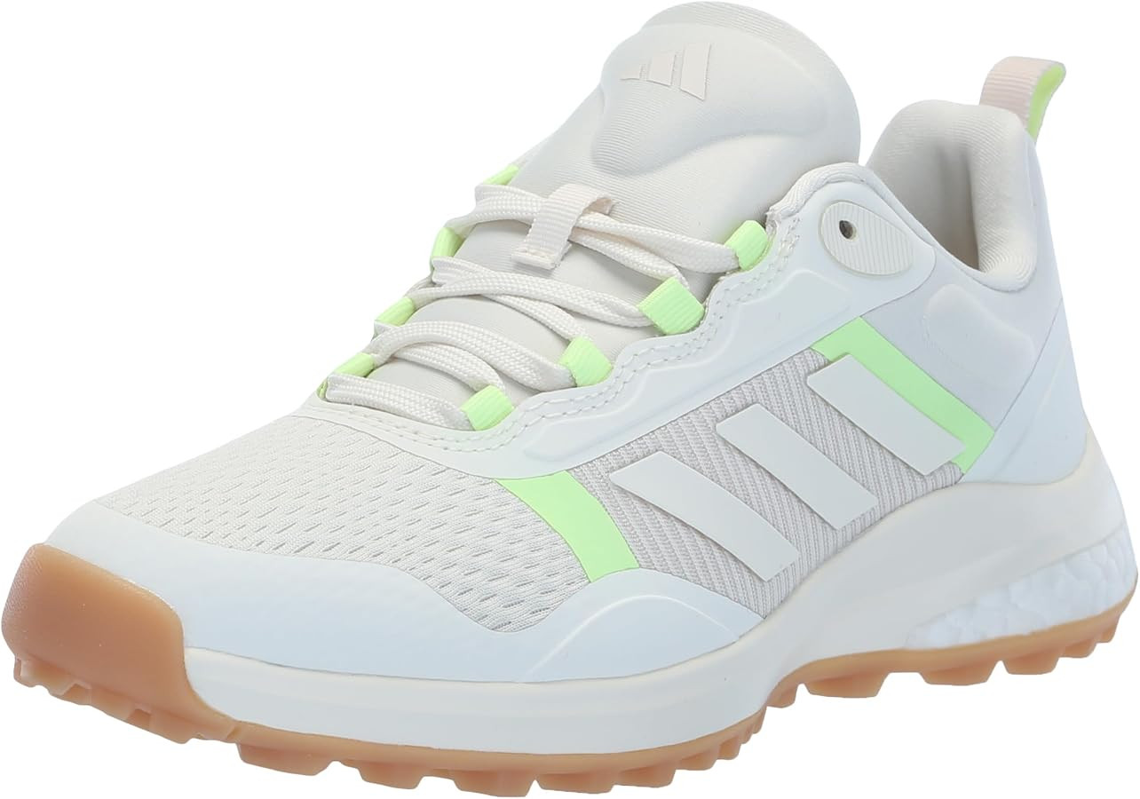 adidas Womens Zoysia Spikeless Golf Sneakers Shoes - White | Amazon (US)