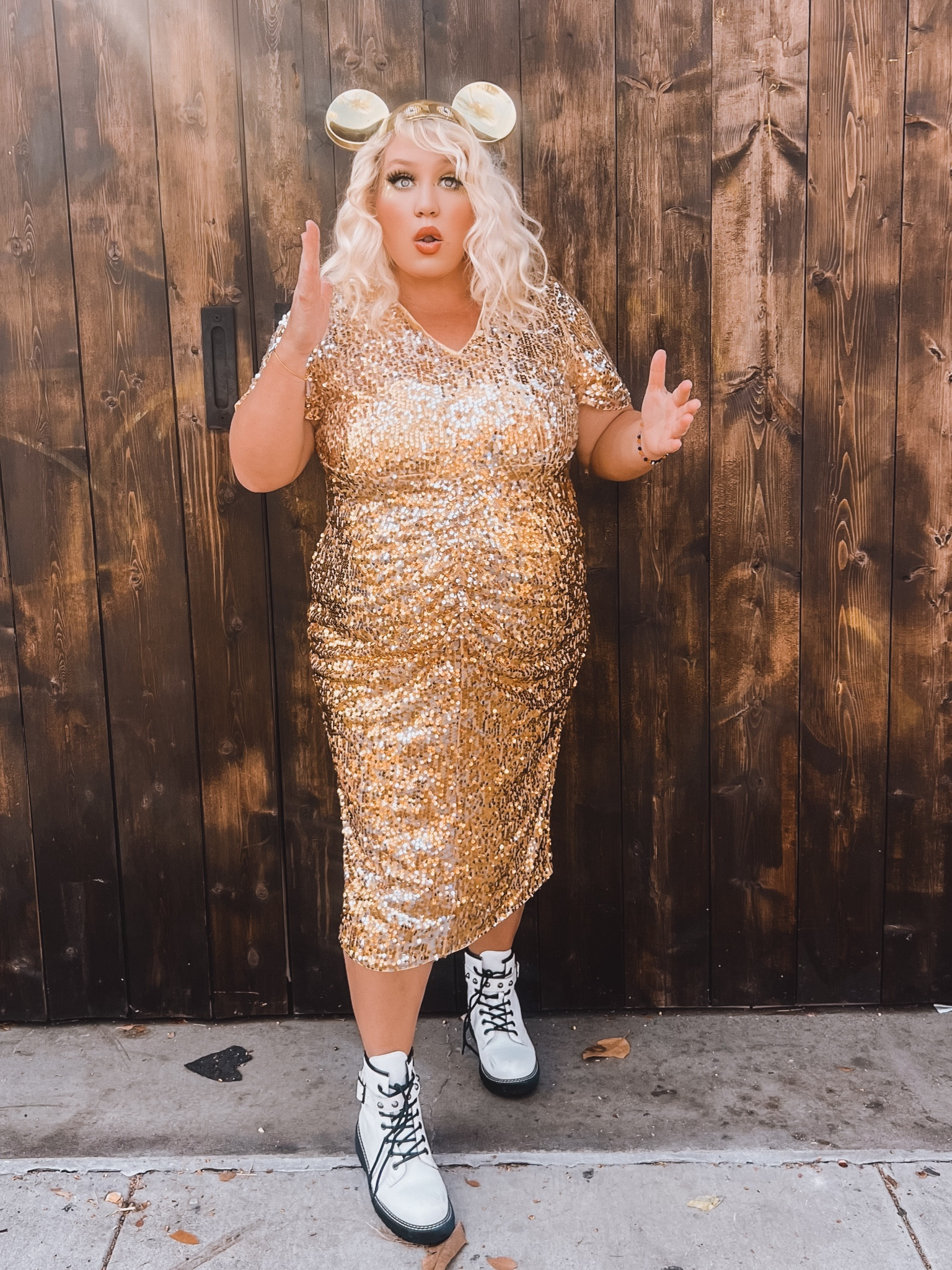 gold sequin dress! ✨

#LTKSeasonal #LTKMidsize #LTKPlusSize