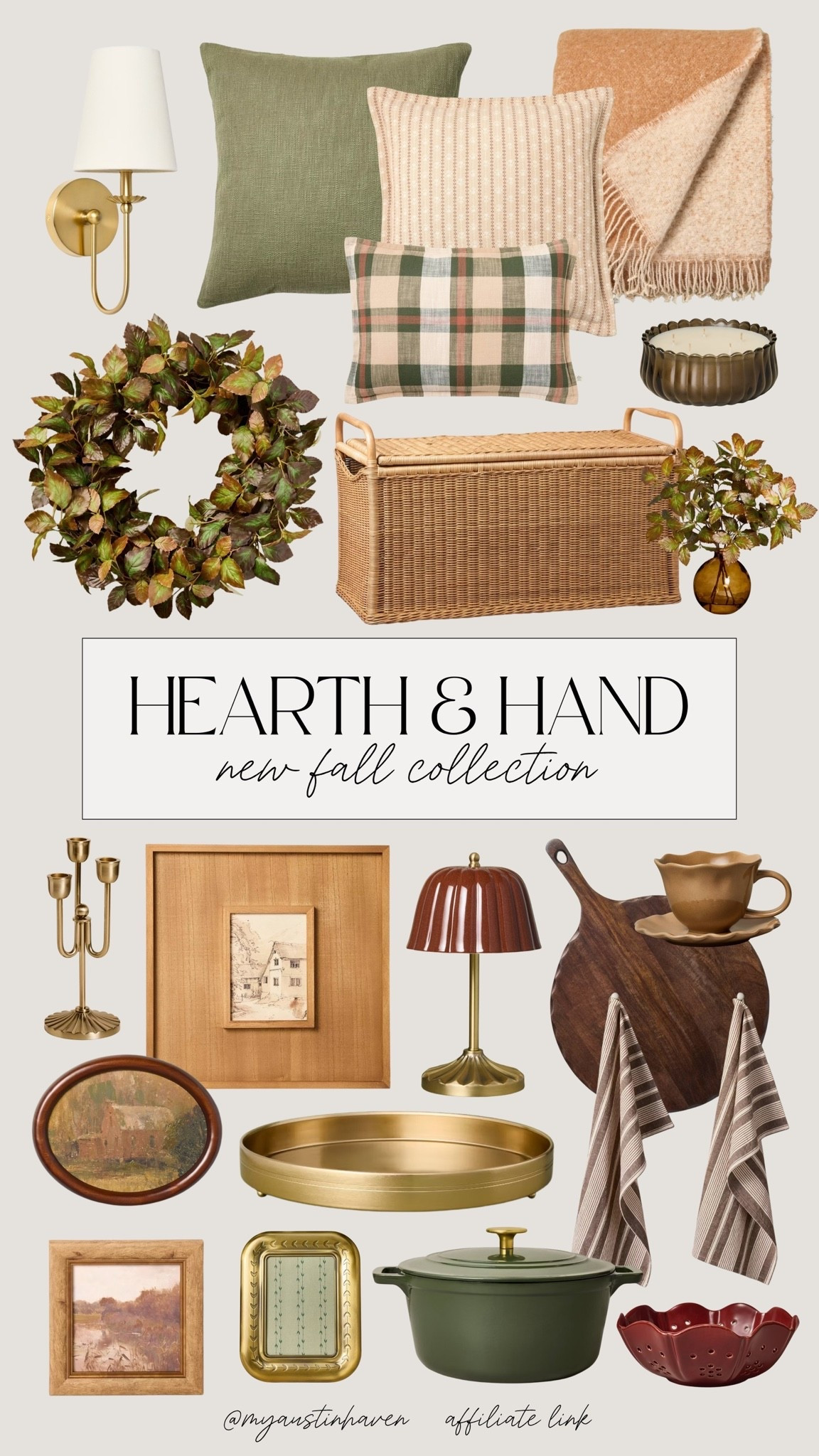 The new Hearth & Hand with Magnolia fall collection at Target is here and it’s full of warm, collected pieces for the season. Loving the cozy textures, rich autumn tones and timeless accents that make any space feel instantly ready for fall. 🍂

Hearth and Hand fall decor, Magnolia Target collection, new fall arrivals, trending Target home finds, cozy autumn home, neutral seasonal accents, rustic home styling, fall throw pillows, textured blankets, warm kitchen decor, designer inspired decor, affordable home updates, cottage style interiors, vintage inspired accents, earthy fall colors