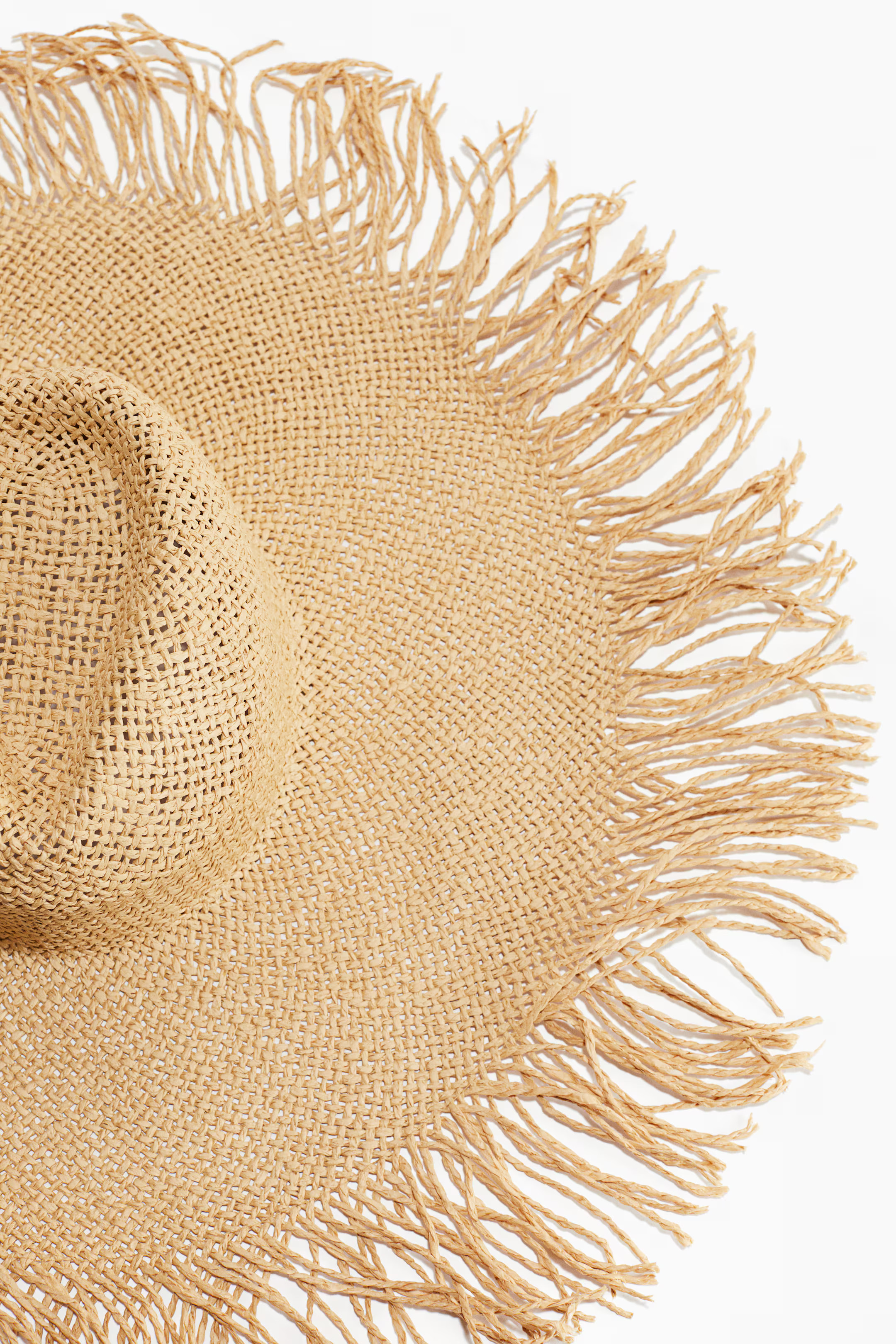 Frayed Straw Hat | H&M (US + CA)