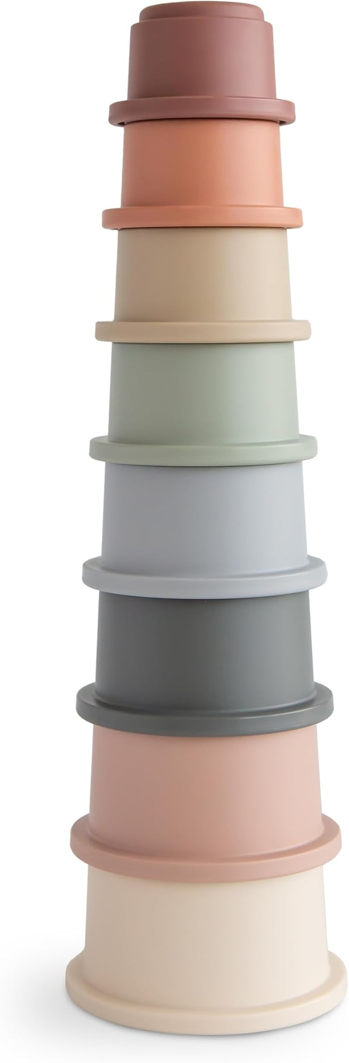 mushie Stacking Cups Toy | Made in Denmark | Amazon (US)