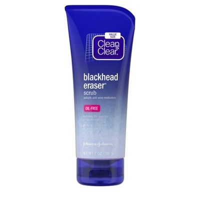 Clean & Clear Blackhead Eraser Facial Scrub with Salicylic Acid - 7oz | Target