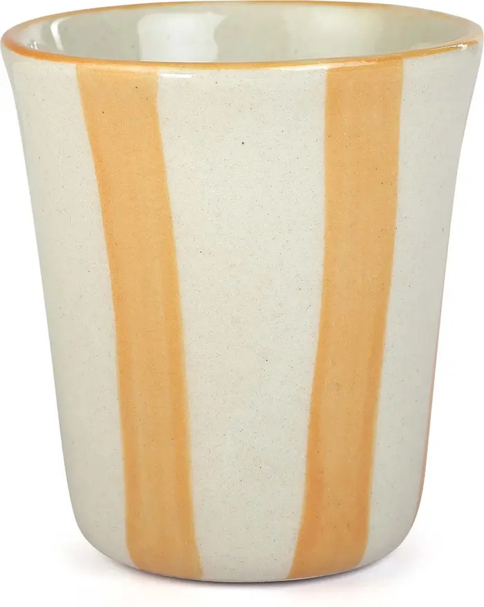Stripe Ceramic Drinking Glass | Nordstrom