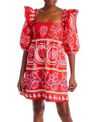 Summer Sunrise Cotton Mini Dress | Bloomingdale's (US)