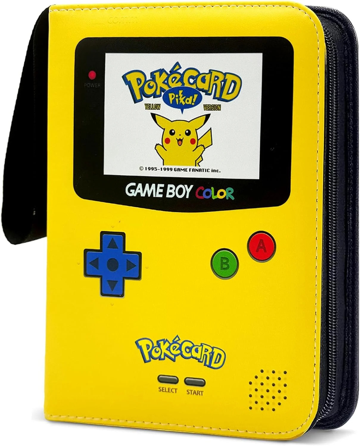 Emapoy Trading Card Binder 4-Pocket, 400 Pockets Card Holder Album with 50 Sleeves, Yellow | Walmart (US)