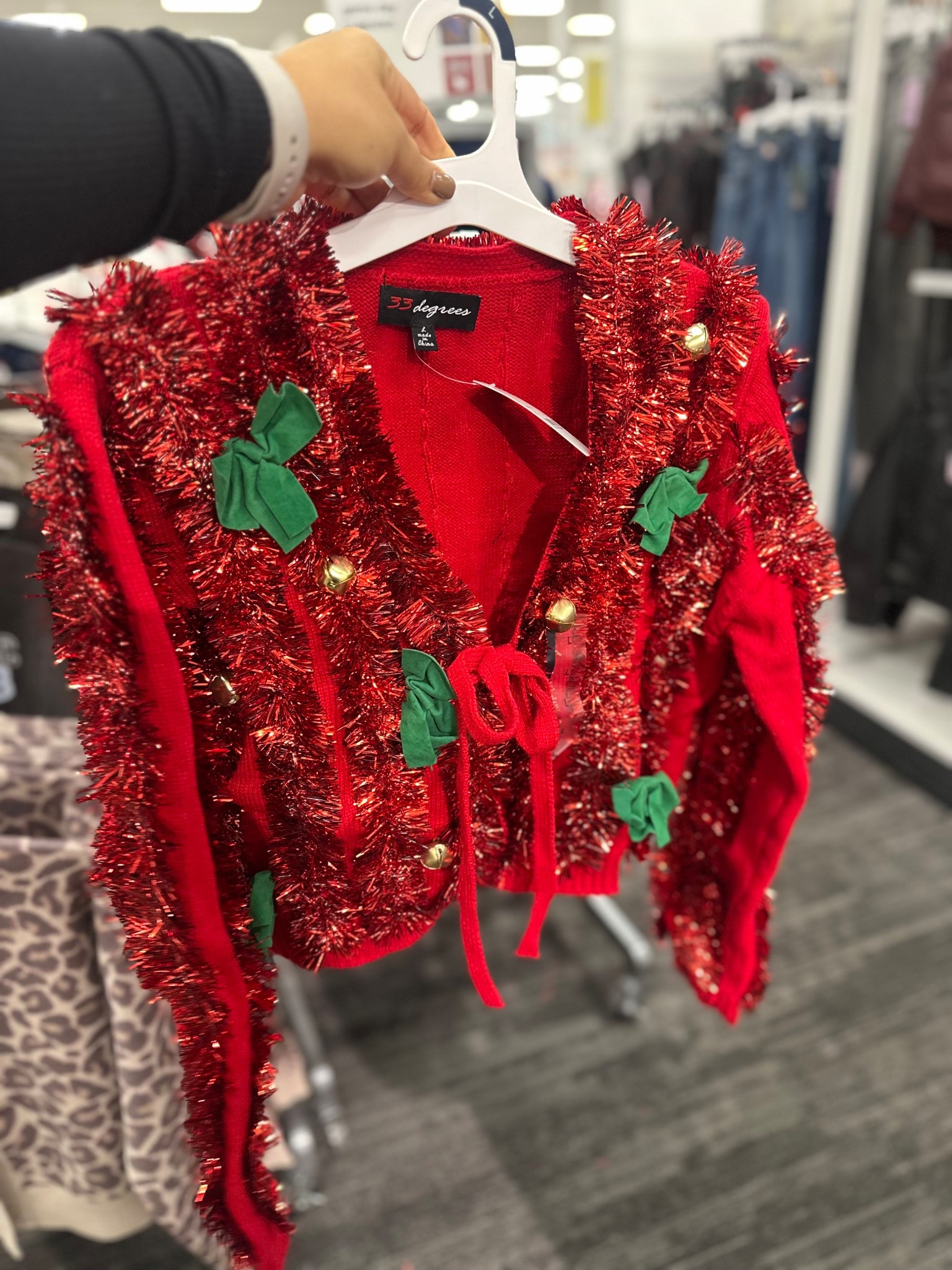 Did I just find the perfect Christmas ugly sweater? ♥️🎄 

#LTKHoliday #LTKSeasonal #LTKParties