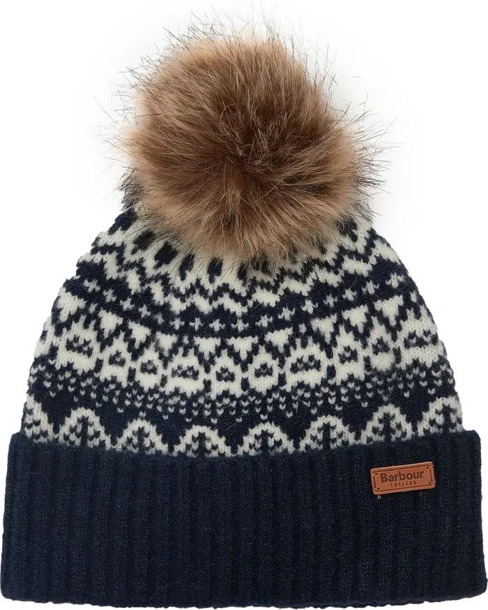 Barbour Alpine Fair Isle Beanie | Nordstrom | Nordstrom