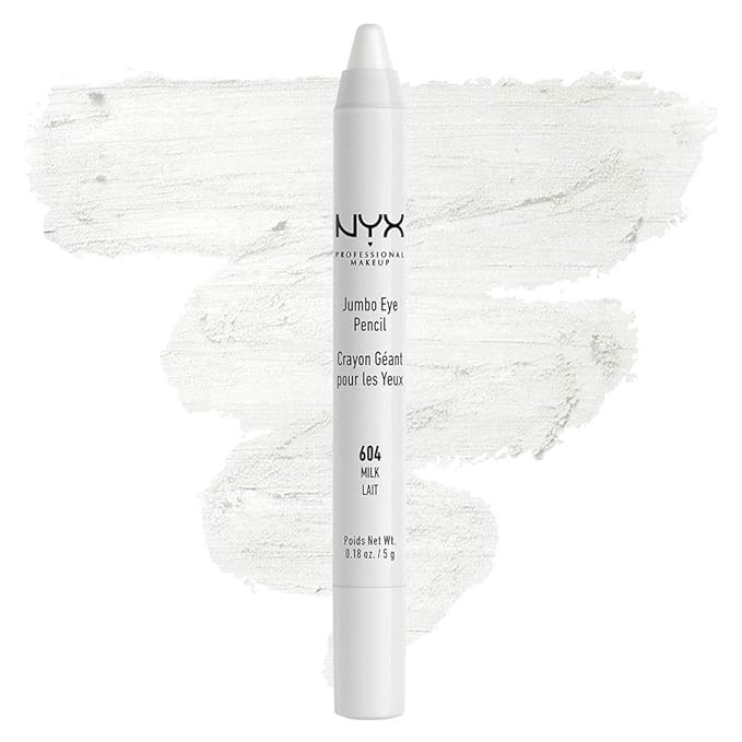 NYX PROFESSIONAL MAKEUP Jumbo Eyeliner Pencil - Milk, White | Amazon (US)