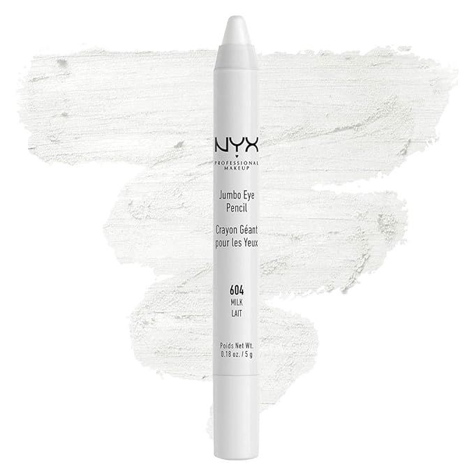 NYX PROFESSIONAL MAKEUP Jumbo Eyeliner Pencil - Milk, White | Amazon (US)