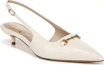 Sam Edelman Farrah Kitten Heel Pointed Toe Slingback Pump (Women) | Nordstrom | Nordstrom