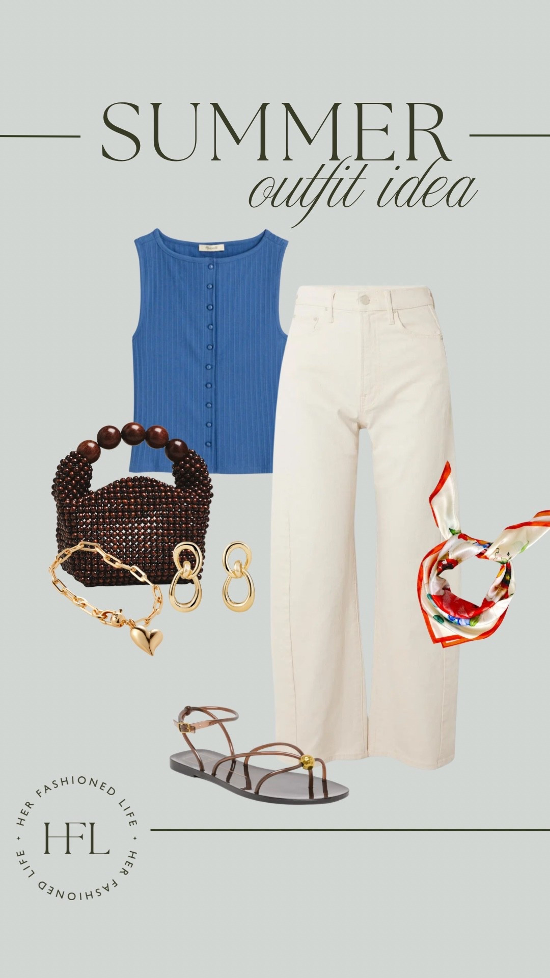 OUTFIT INSPIRATION 



#SummerOutiftIdea #BarrelJeans #Madewell #MotherDenim #Tank #DolceVita #Scarf #TargetFinds #Jewelry #AnaLuisa

#LTKOver40 #LTKootd #LTKgrwm