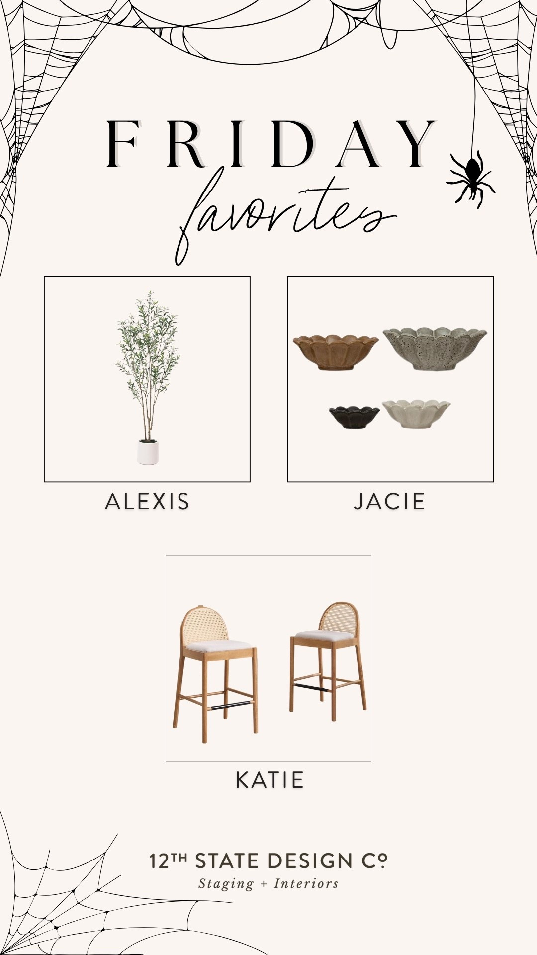 Friday Favorites 10/31/2025 | Happy Halloween to everyone! All of the ghosts and monsters approved of our picks this week! 🏠🧡🕸️🎃

#LTKHome #LTKHalloween #LTKSeasonal