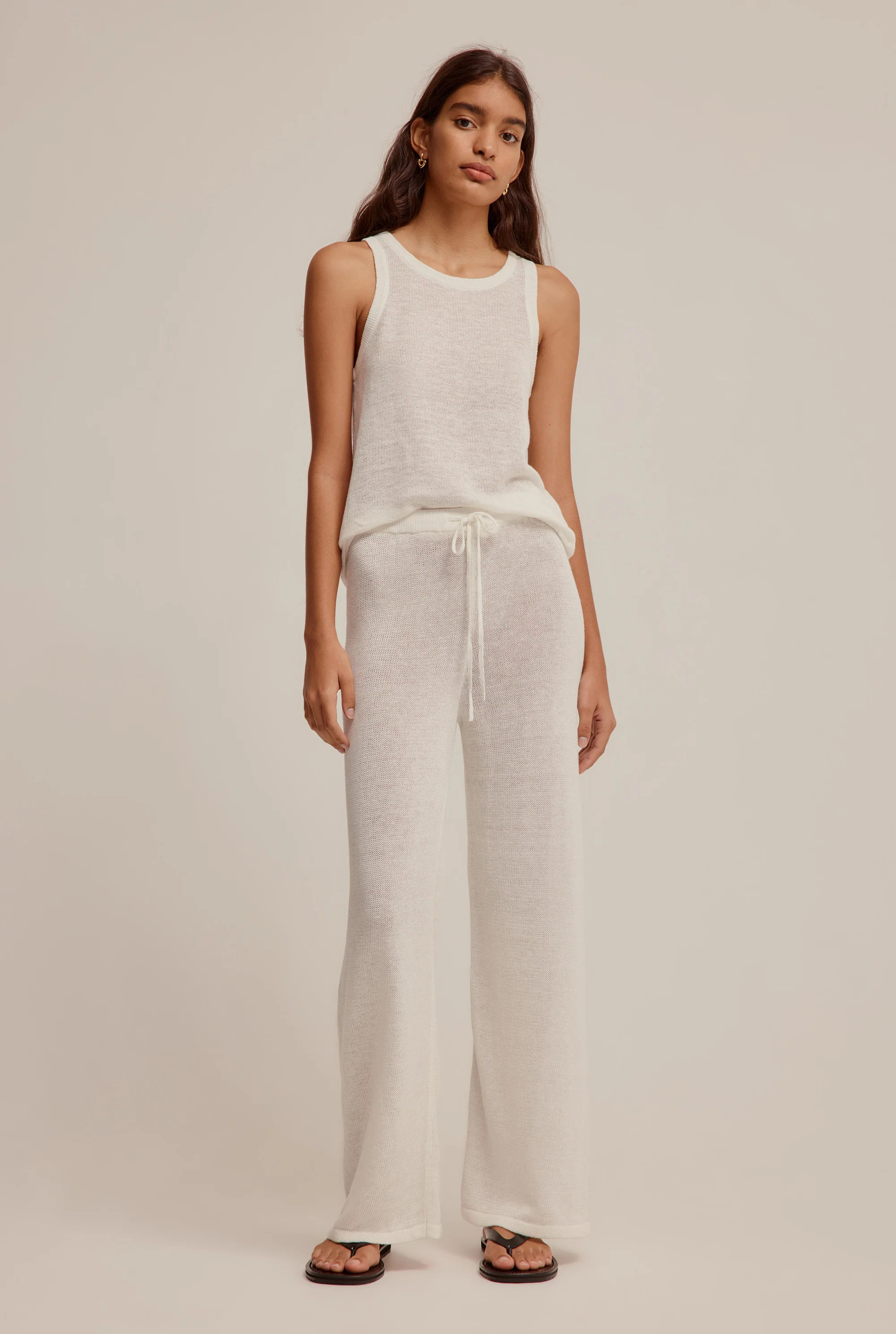 Linen Knitted Pant | Venroy AU