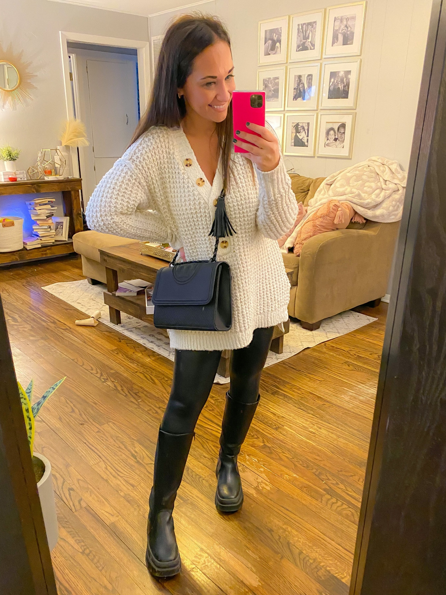 Free People Henley sweater, Tory Burch matte black purse, Target tall black boots 

#LTKshoecrush #LTKstyletip #LTKsalealert