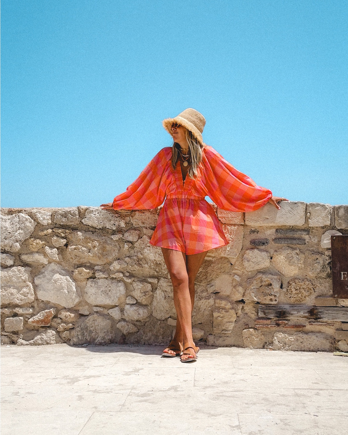 Bright pink, bold orange, and a Sunday of riposo by the sea 🌺☀️
Ortigia teaches you how to slow down — to sit in the sun, let the salt cling to your skin, and forget what time it is. This is how Sundays should feel.

#LTKPetite #LTKSwim #LTKTravel