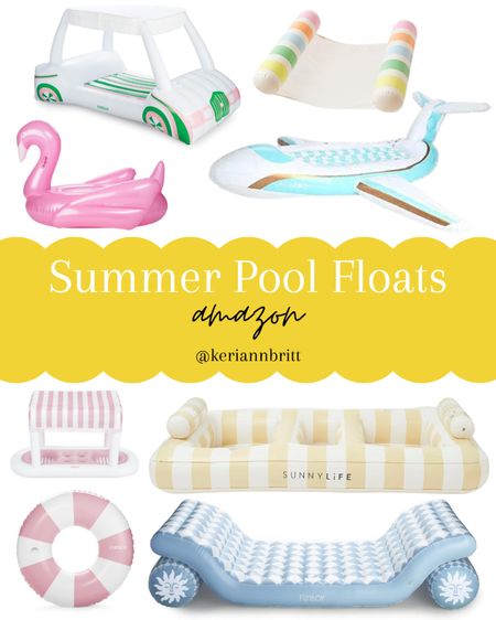Summer Pool Floats and Inflatables for Adults

#LTKFindsUnder100 #LTKSeasonal #LTKSwim