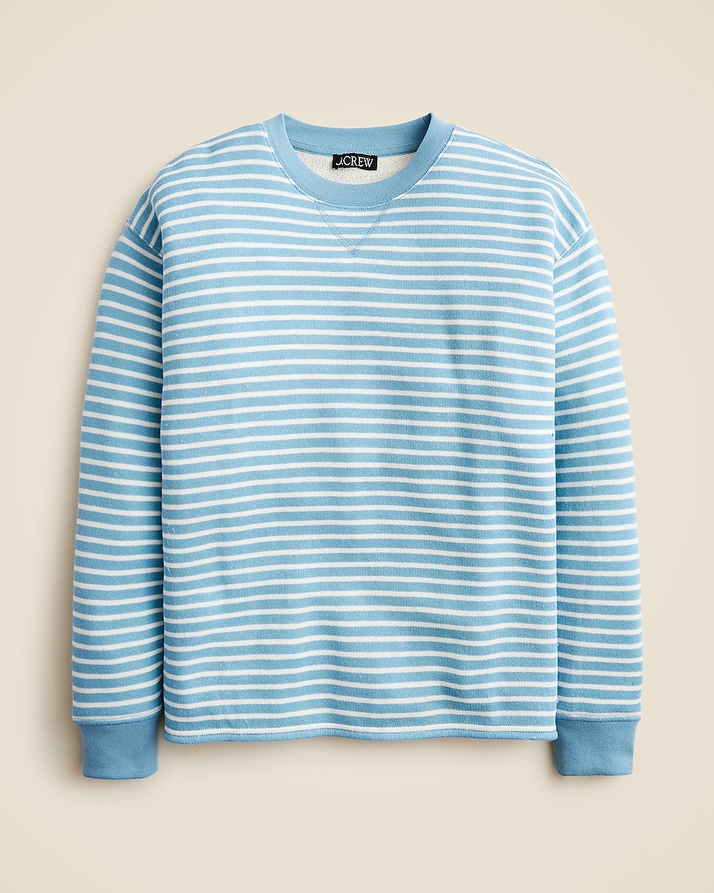 Heritage terry relaxed crewneck sweatshirt | J. Crew US