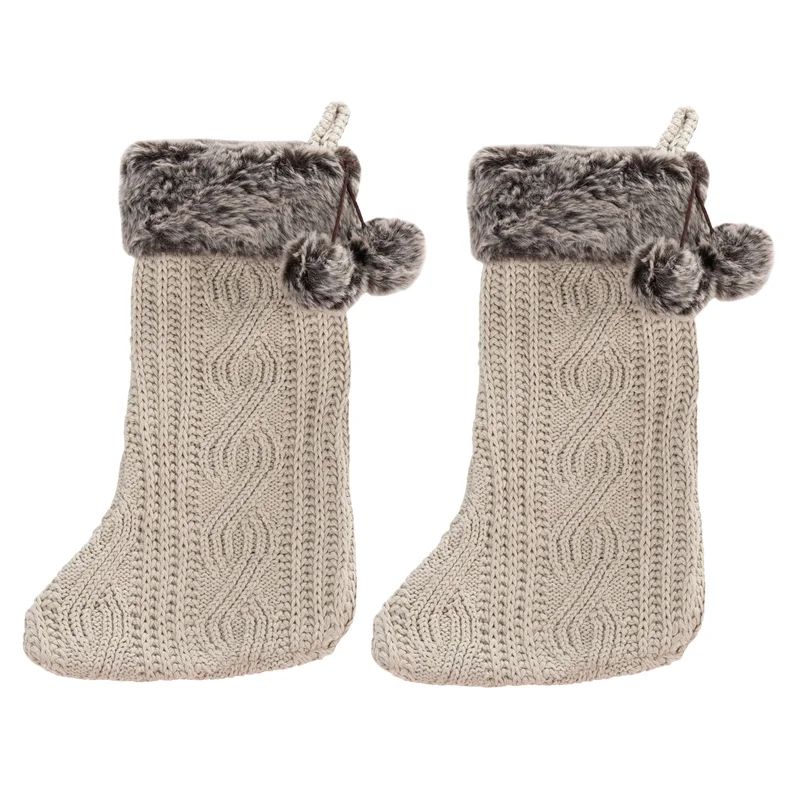 Gingerbread Stocking (Set of 2) | Wayfair North America