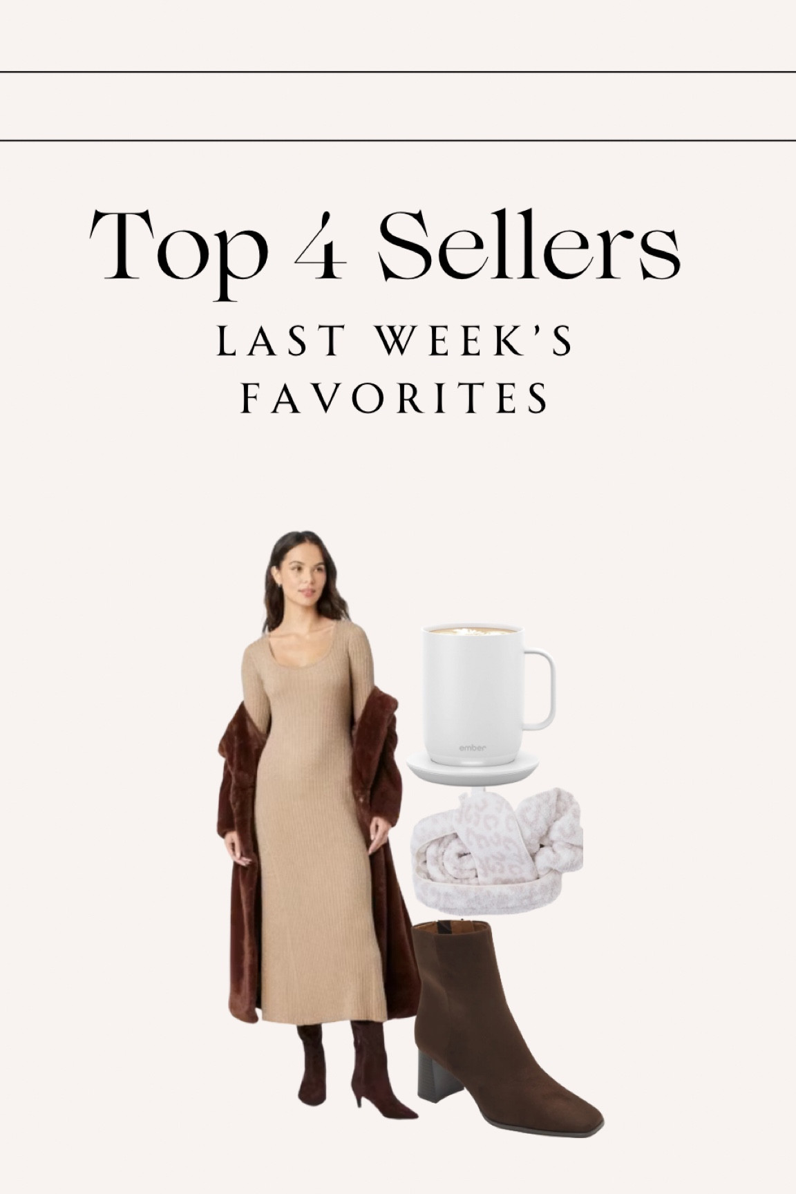 Last weeks — top 4 best sellers✨ 

#topsellers #bestsellers #topgifts #targetstyle #holidaydress #knitdress #barefootdreams #giftideas #nordstromfinds #boots #fallboots #giftsforher #ember

#LTKHoliday #LTKFamily #LTKSaleAlert
