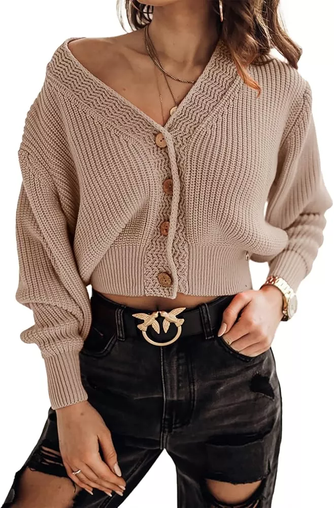 Women's V-Neck Pullover Cropped … curated on LTK