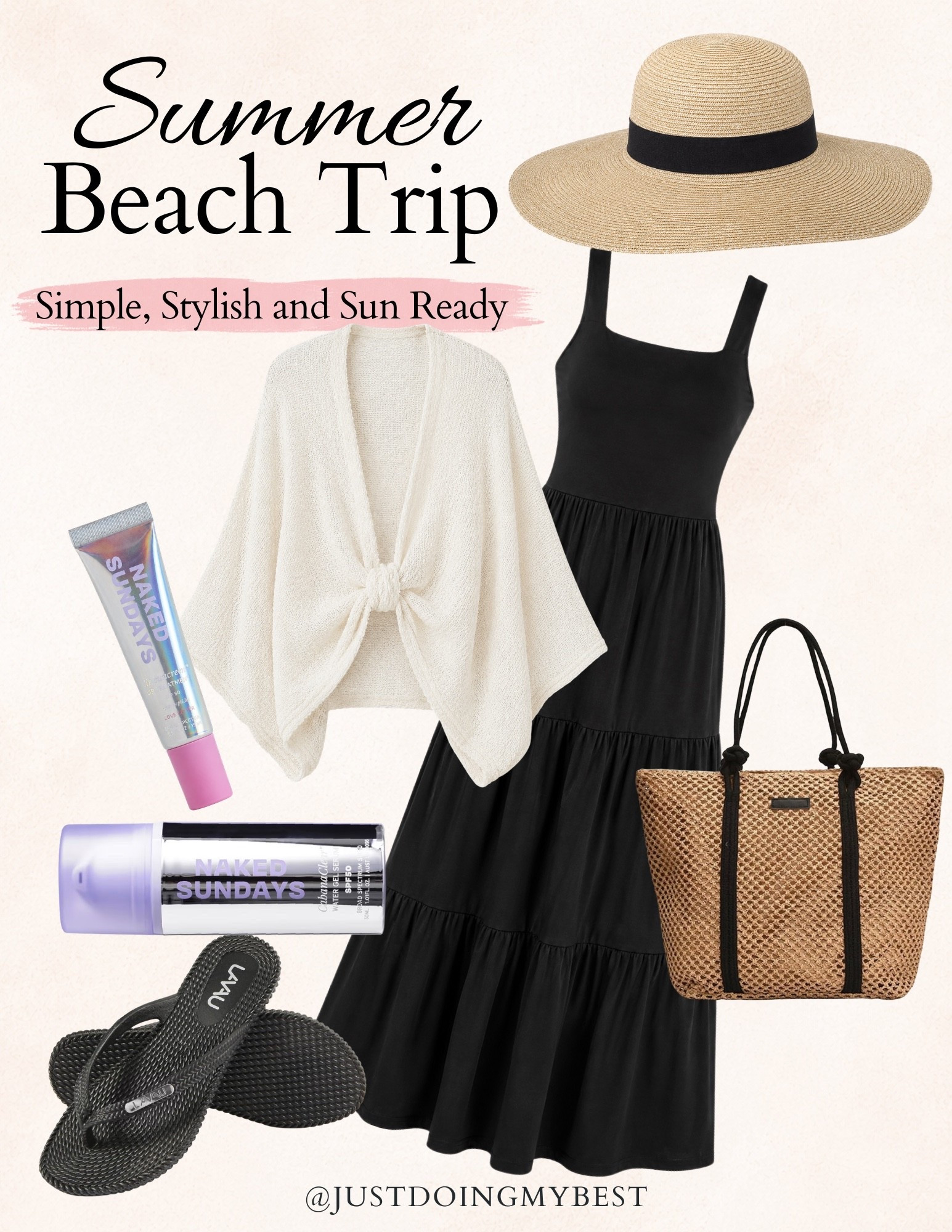 Beach Trip OOTD