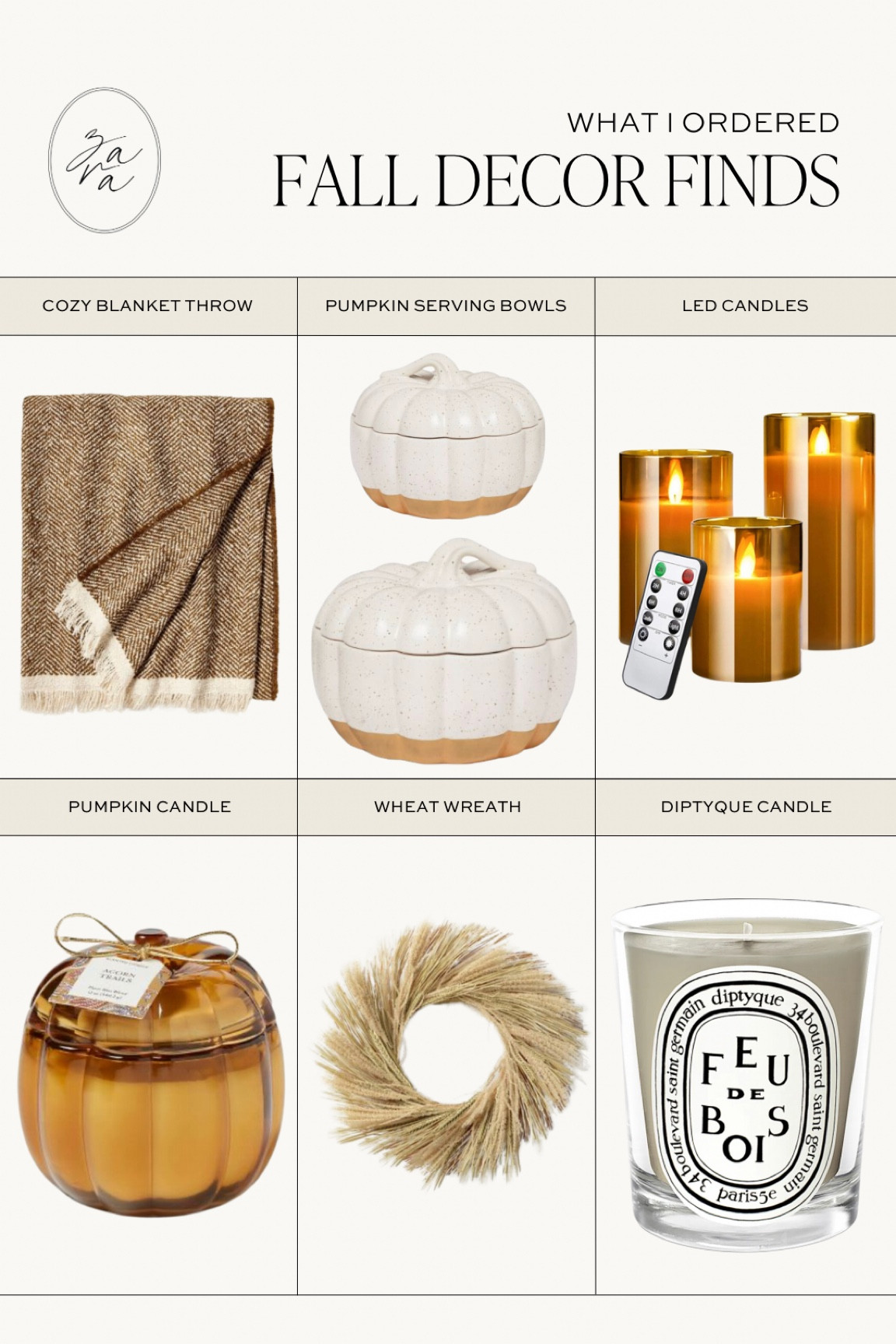 Neutral fall decor.


Cozy fall home decor finds. Pumpkin candle. Neutral blanket throw. Pumpkin serving bowls. Neutral fall wreath. 

#LTKhome #LTKSeasonal #LTKunder50