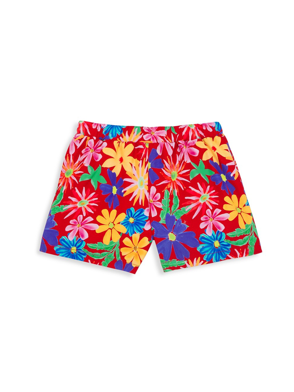 Little Boy's Aster Swim Trunks - Red - Size 5 | Saks Fifth Avenue