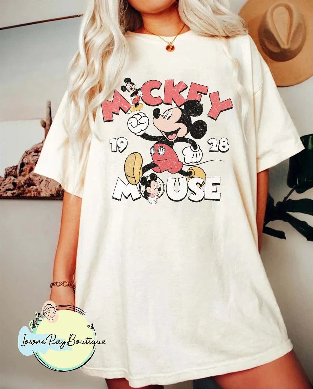 Retro Mickey est 1928 Comfort Color Shirt, Vintage Mickey Shirt, Classic Mouse Shirt, Disney Trip... | Etsy (US)