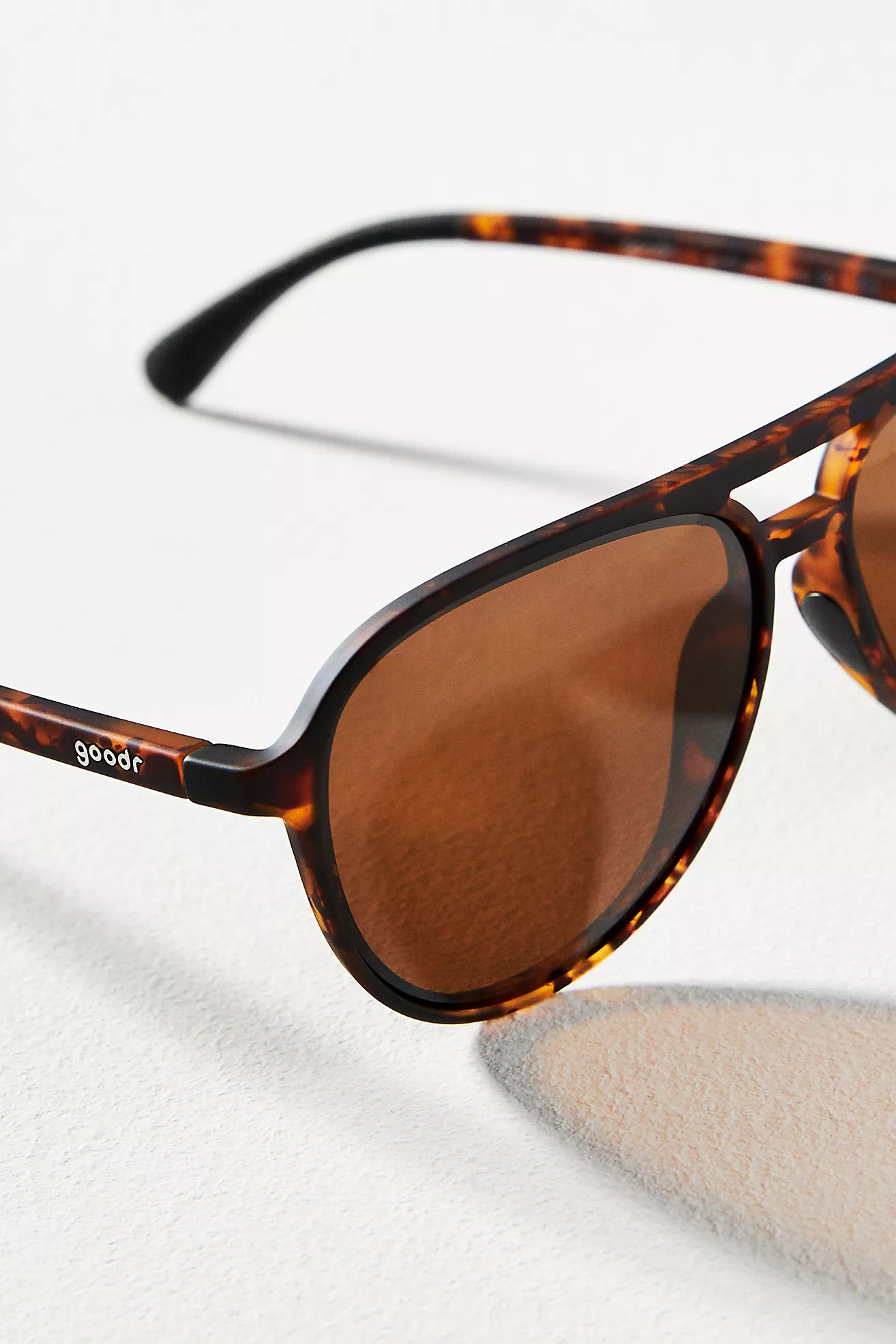 Goodr Amelia Earhart Ghosted Me Polarized Aviator Sunglasses | Anthropologie (US)