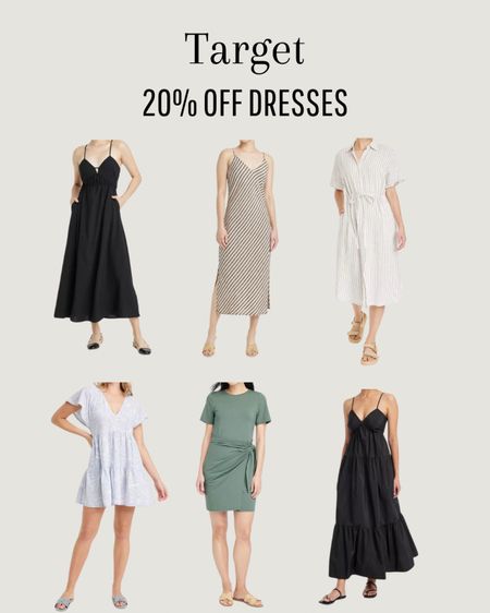 Target 20% off dresses! 

#LTKstyletip #LTKSeasonal #LTKsalealert