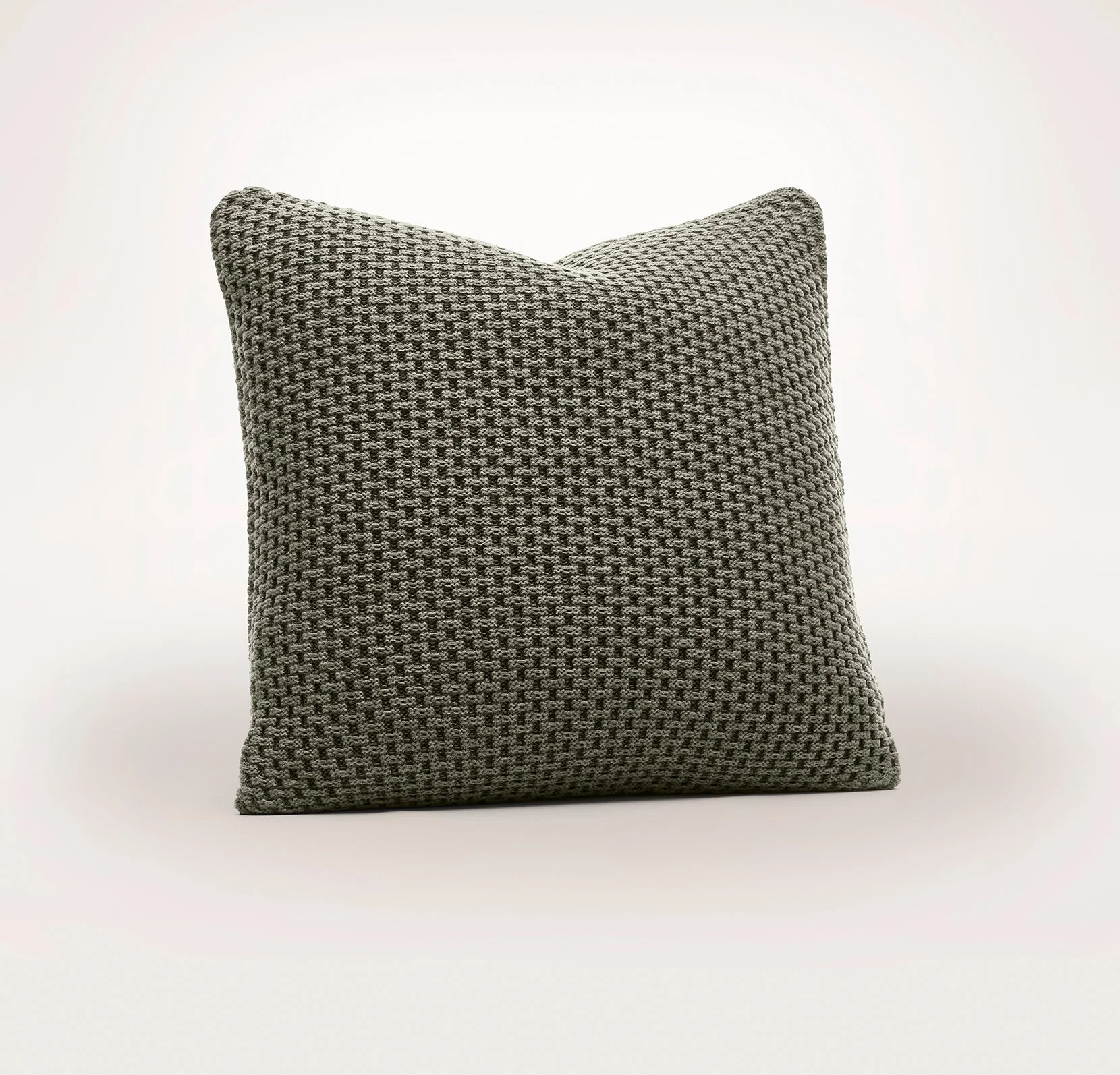 Mosaic Honeycomb Knit Pillow Cover (20x20) | Boll & Branch