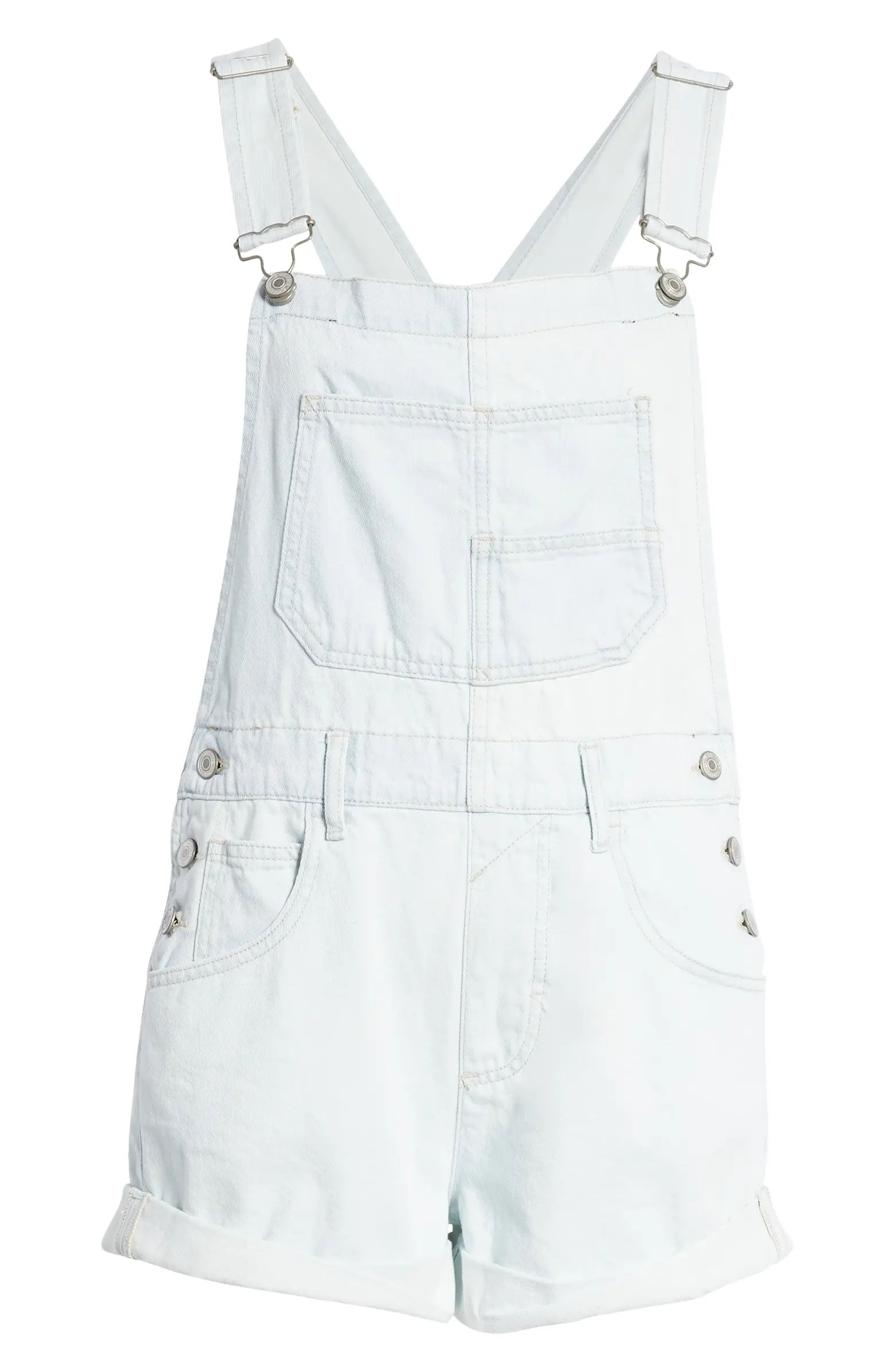 Free People We the Free Ziggy Denim Shortalls | Nordstrom | Nordstrom