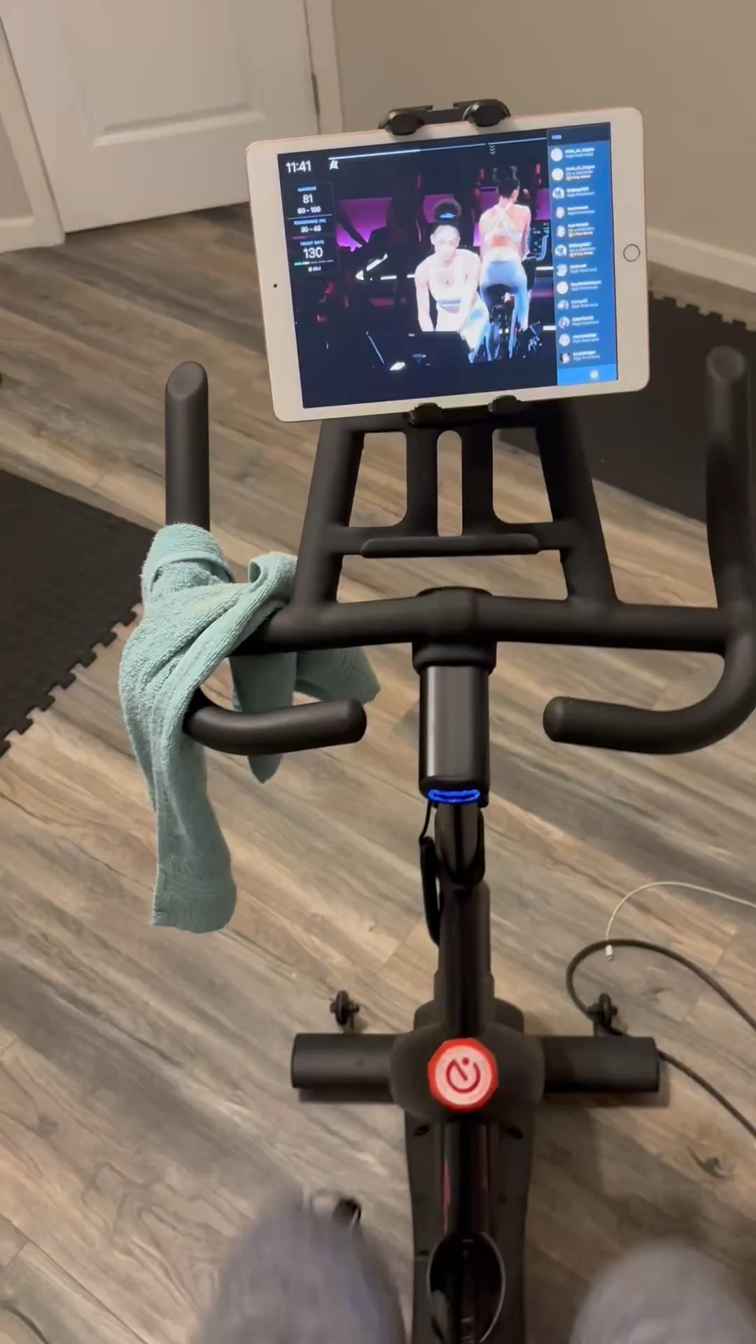 Sharing a peek into my morning workouts! They usually include a bike ride and a weighted workout with peloton. You don’t need a peloton bike to use the app! I love using my echelon bike from Walmart!

#LTKActive